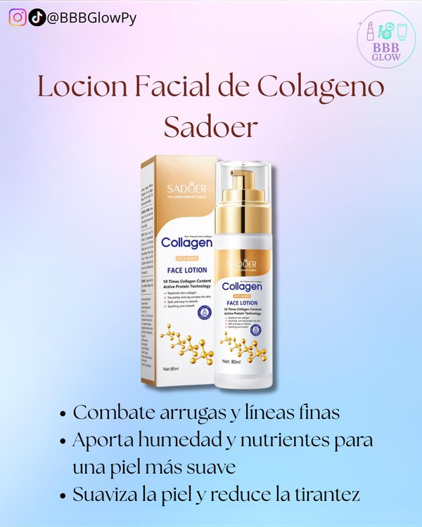Locion Facial De Colageno 80Ml