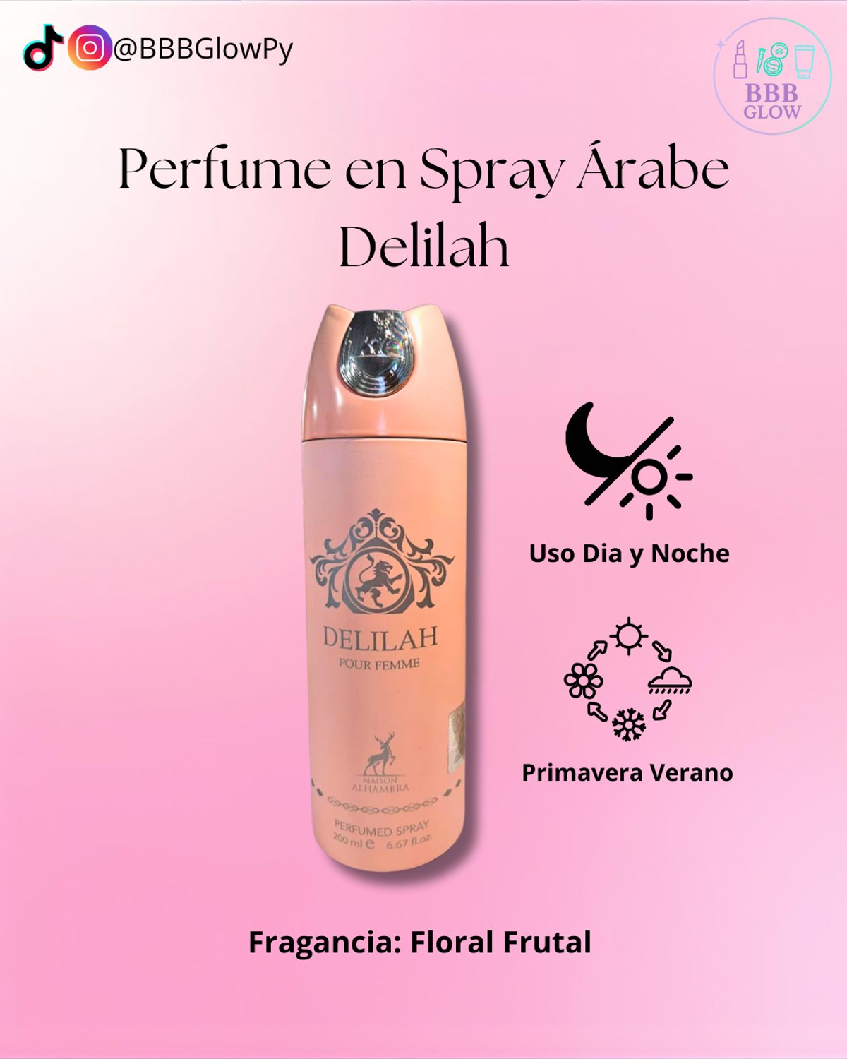 Perfume En Spray Femenino Delilah Four Femme