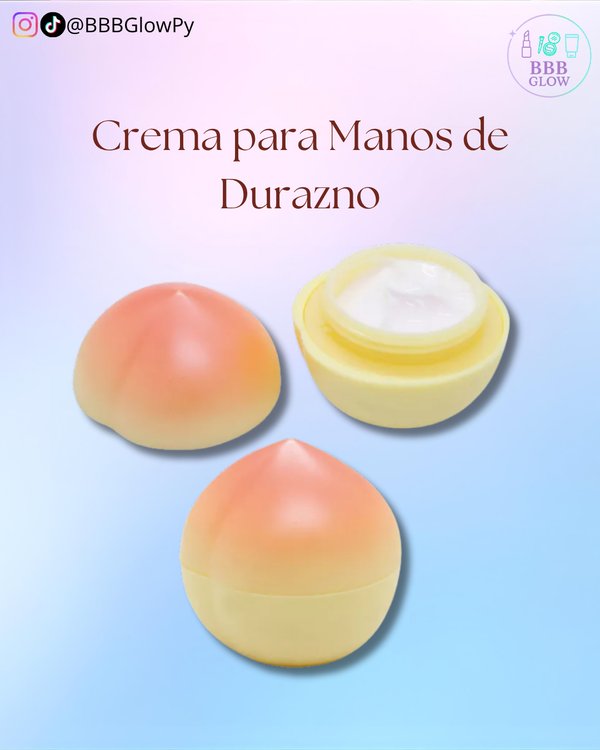 Crema Para Mano De Durazno