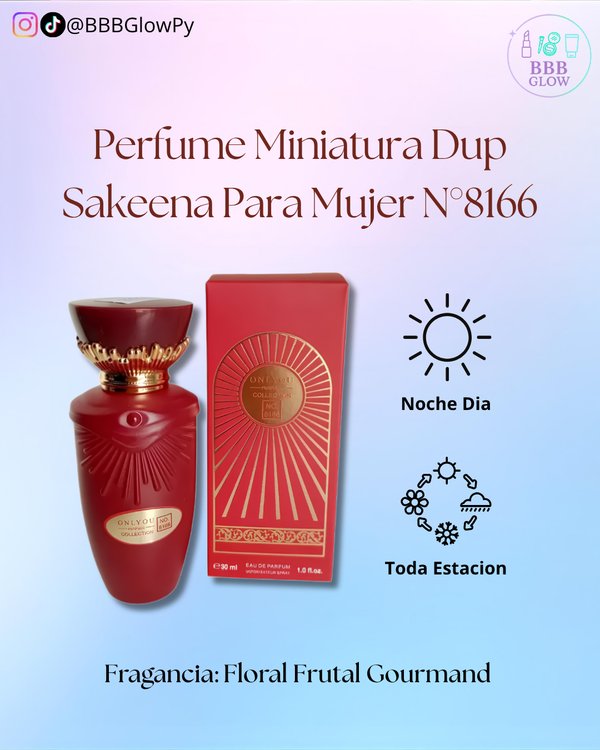 Perfume Miniatura Dup Sakeena Para Mujer N°8166