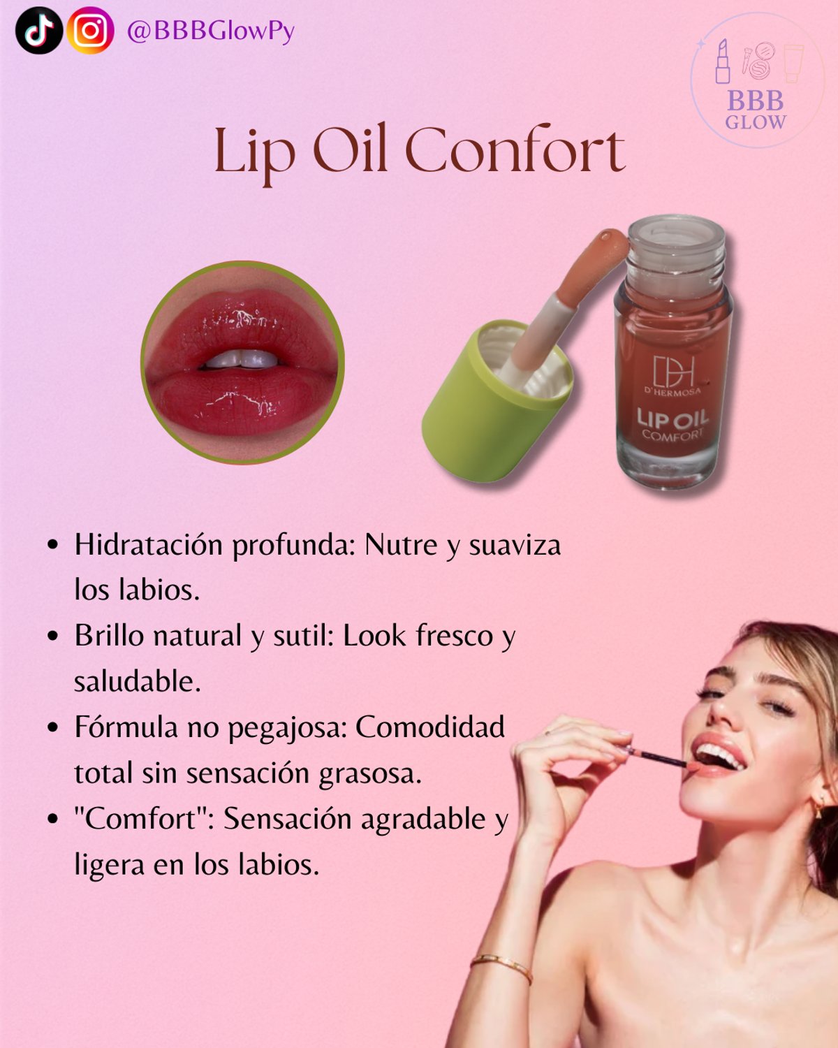 Lip Oil Confort D' Hermosa