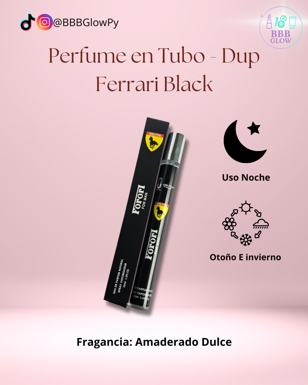 Perfume en Tubo - Dup Ferrari Black
