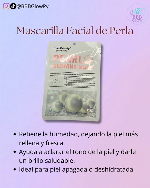 Mascarilla Facial De Perla