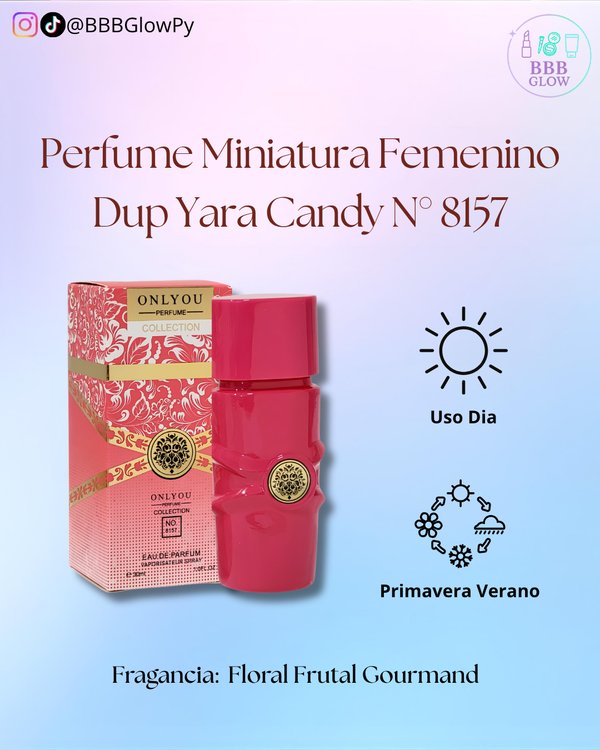 Perfume Miniatura Femenino Dup Yara Candy N° 8157