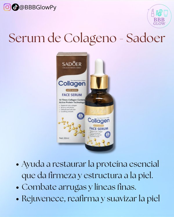 Serum De Colageno - Sadoer