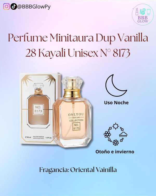 Perfume Minitaura Dup Cayali Vanilla Unisex N° 8173
