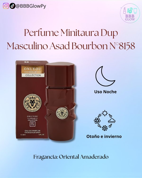 Perfume Minitaura Dup Masculino Asad Bouron N°8158