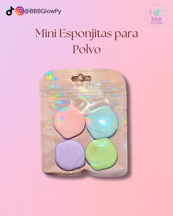 Mini Esponjitas para polvo