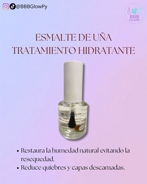 Esmalte De Uña Tratamiento Hidratante