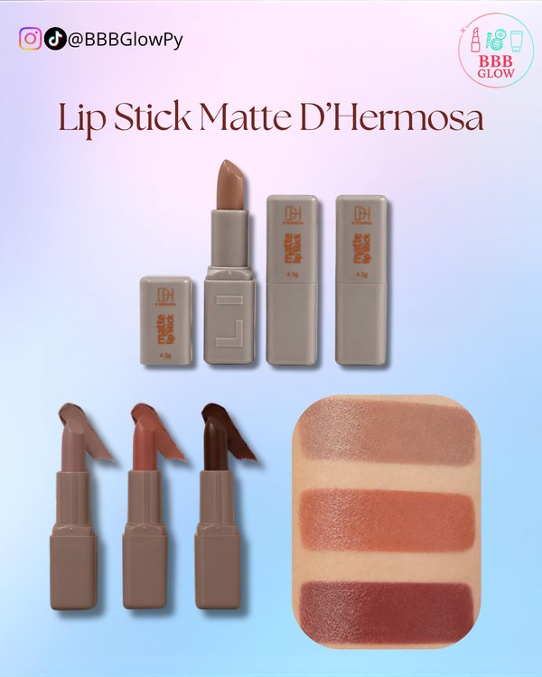 Labial Matte Lipstick Tapa Oscura