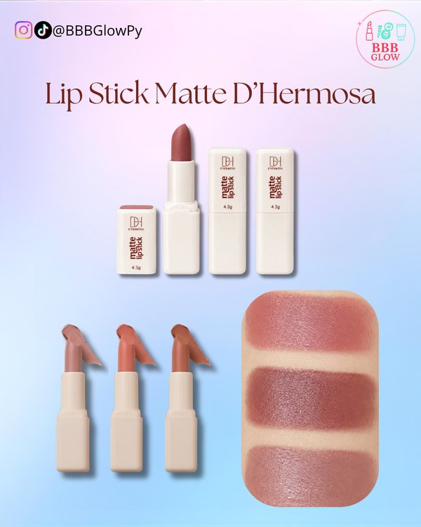 Labial Matte Lipstick Tapa Clara
