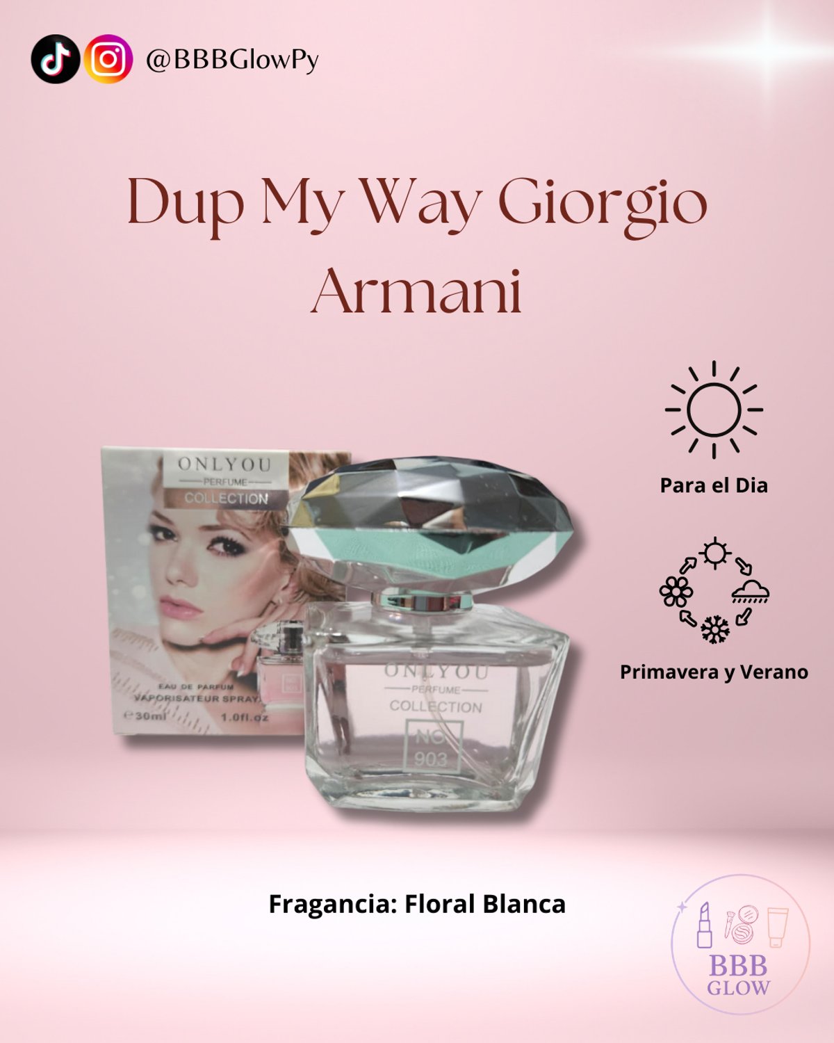 Perfume Miniatura Dup My Way Giorgio Armani