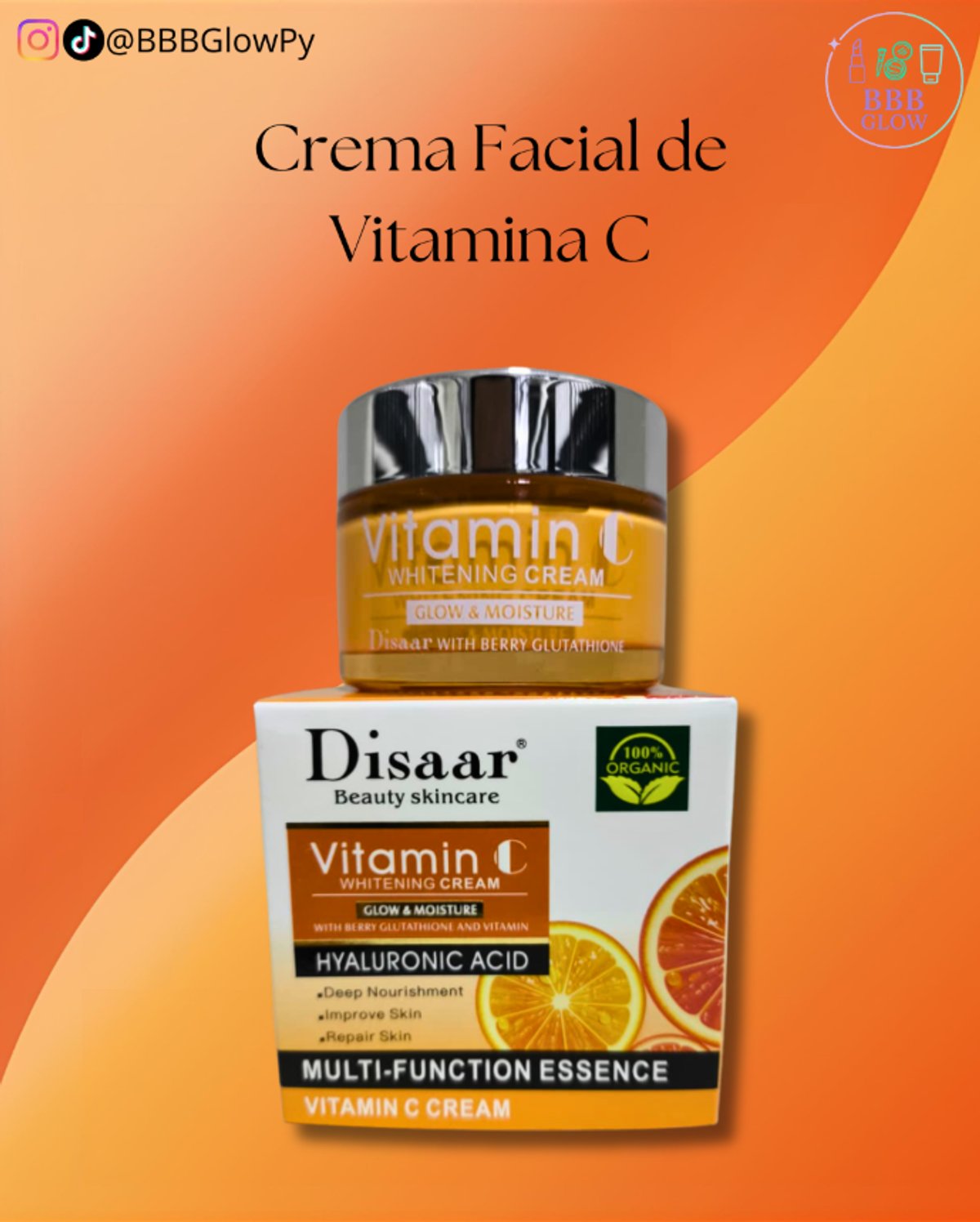 Crema Facial De Vitamina C