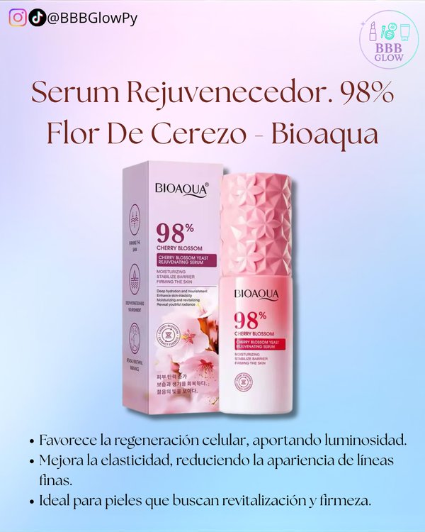 Serum Facial 98% Cherry Blosom Rejuvenecedor