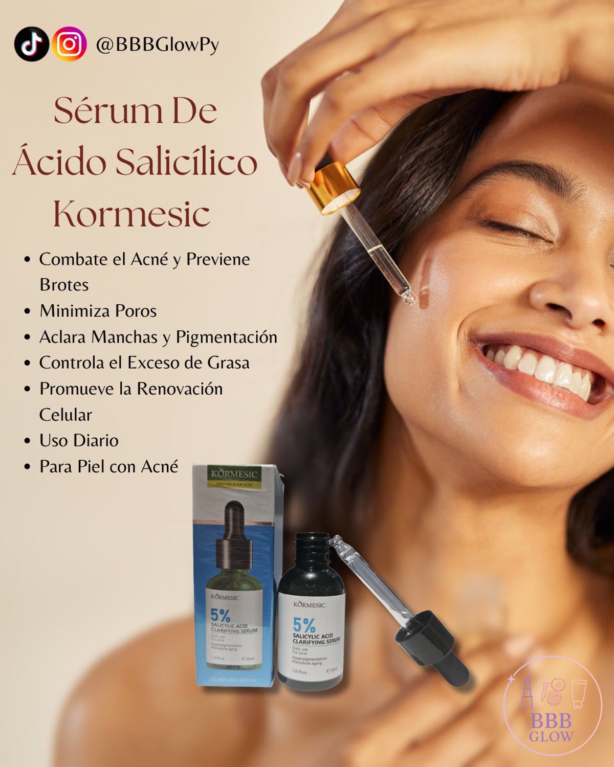 Serum de Acido Salicilico Kormesic
