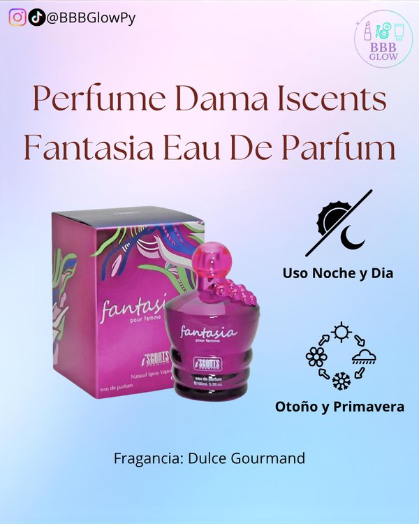 Perfume De 100Ml Iscents Fanatasia