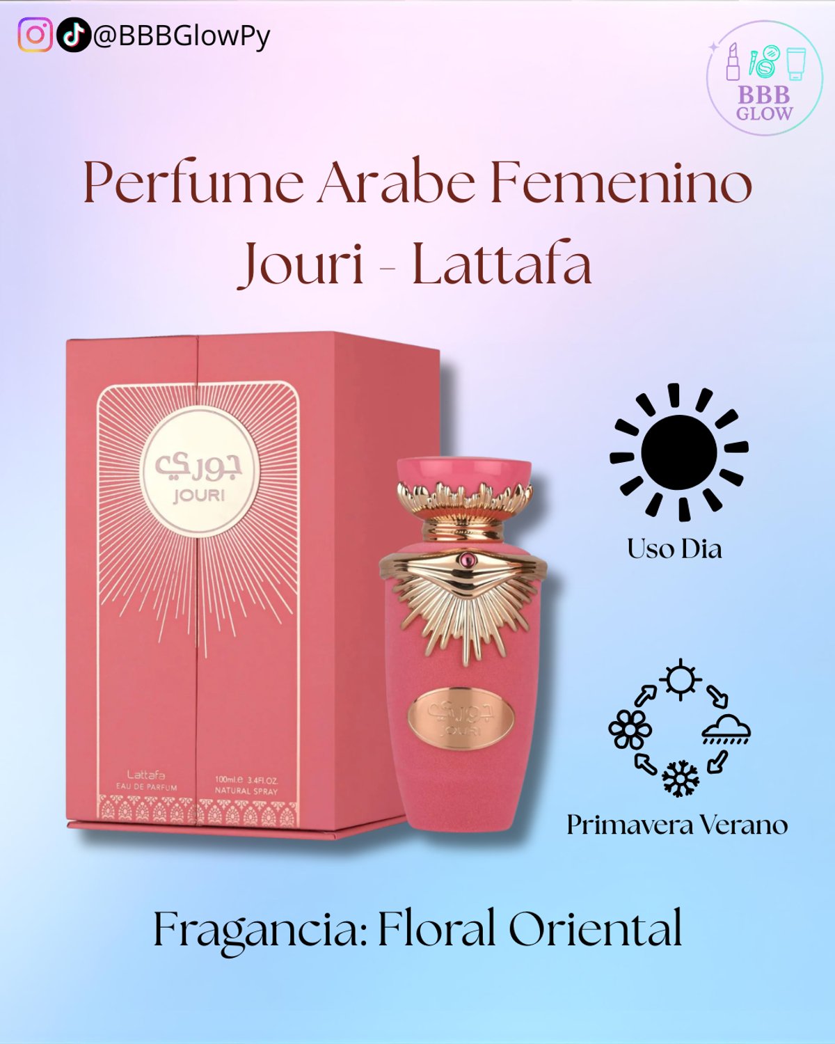 Perfume Lattafa Jouri 100ML Femenino - 2