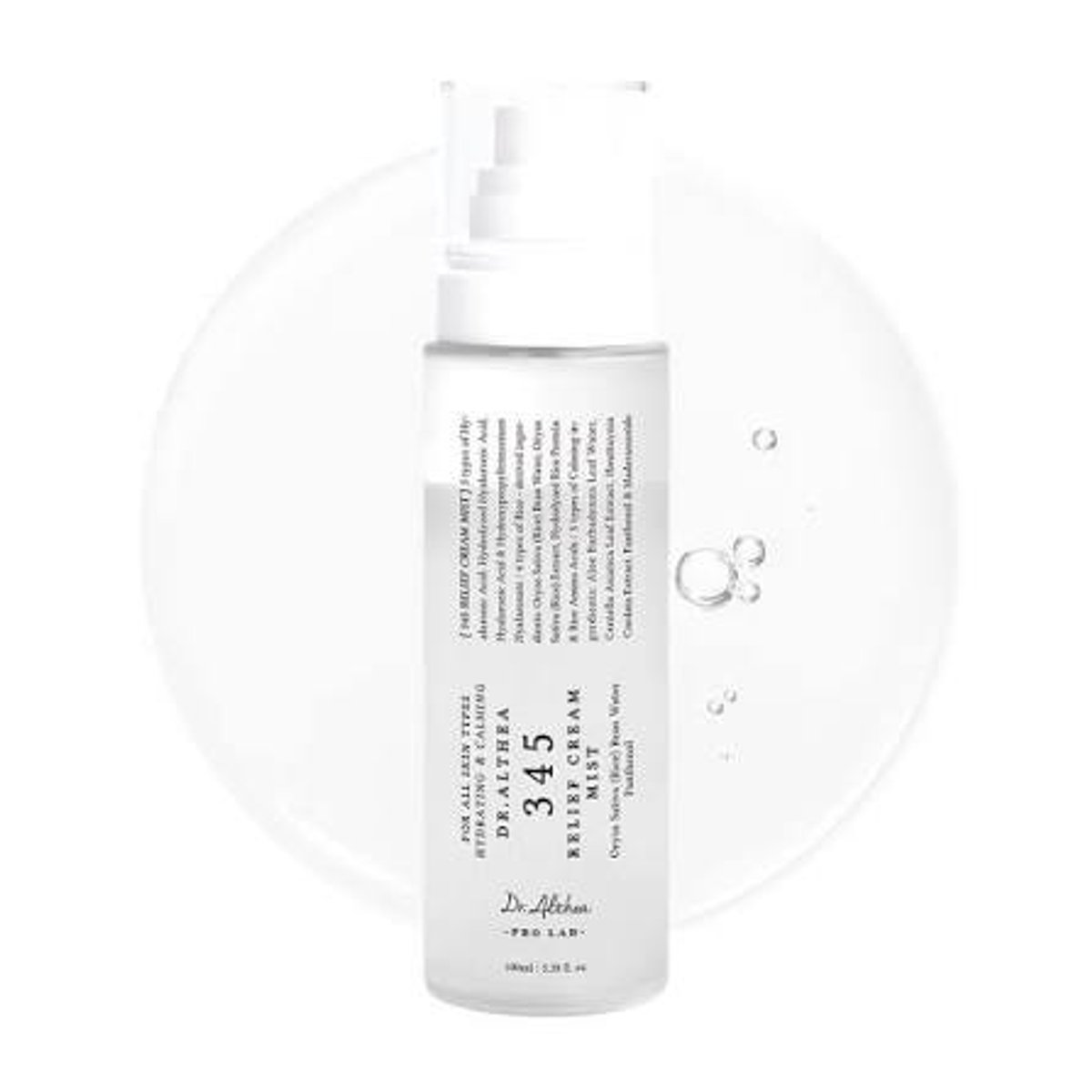 Bruma facial 345 Relief Cream de Dr. Althea