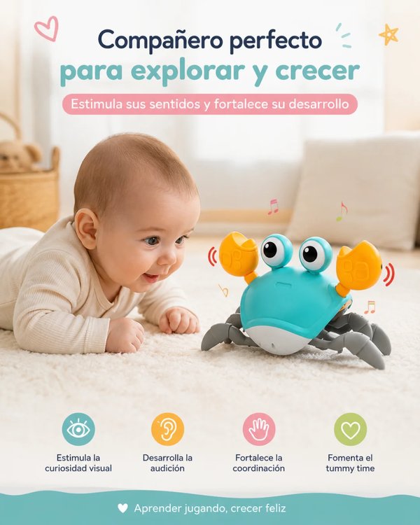 Cangrejo Recargable USB