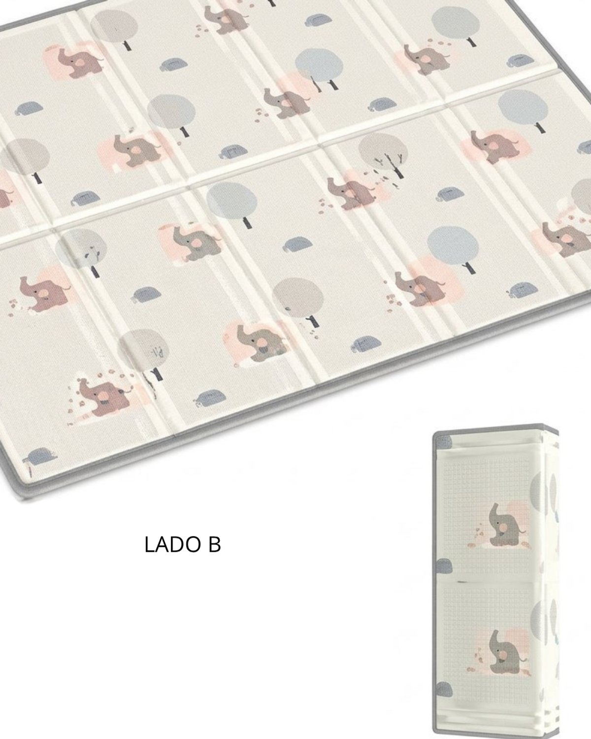 Tapete - Alfombra Plegable 2x1.80m Elefante - 2
