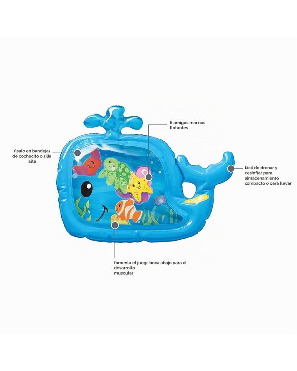 Infantino - Pat & Play Water Mat - Alfombra de agua