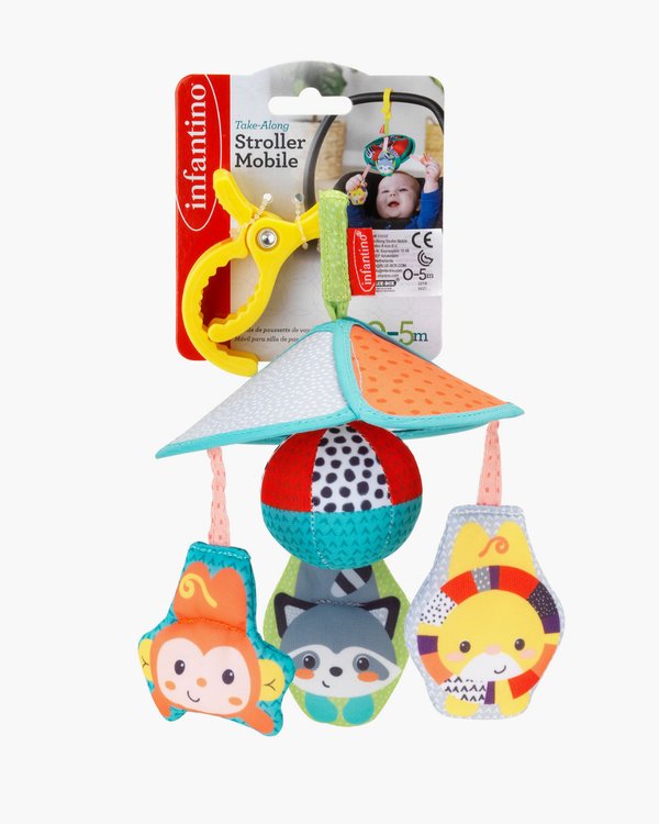 Infantino - Take-Along Stroller Mobile - Móvil sensorial  