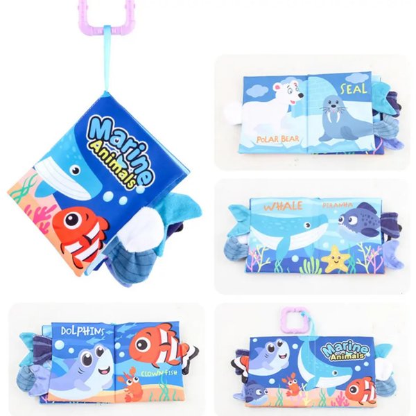 Libro de Estimulación Marine Animals