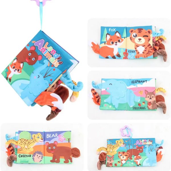 Libro de Estimulación Land Animals