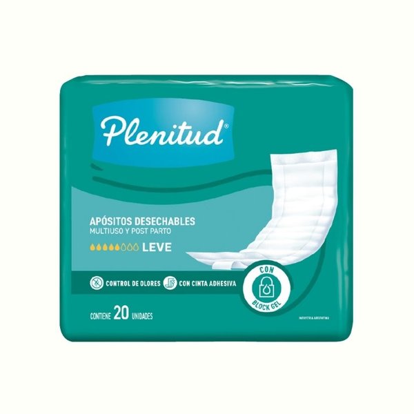 Plenitud - Apósito Pos parto 20 unidades