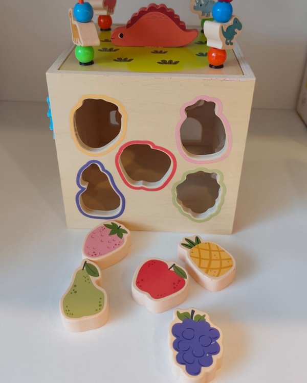 Cubo de Actividades Dinosaurio