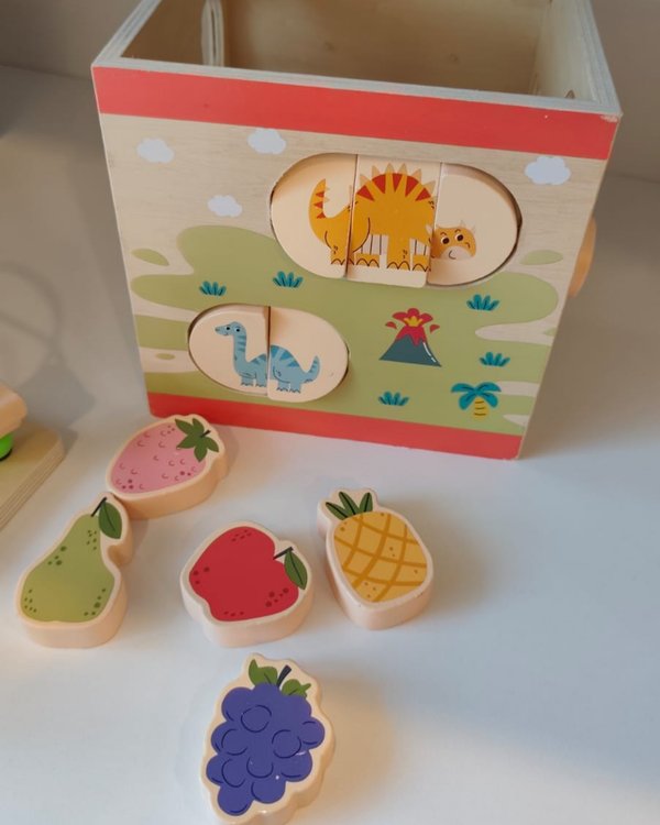 Cubo de Actividades Dinosaurio