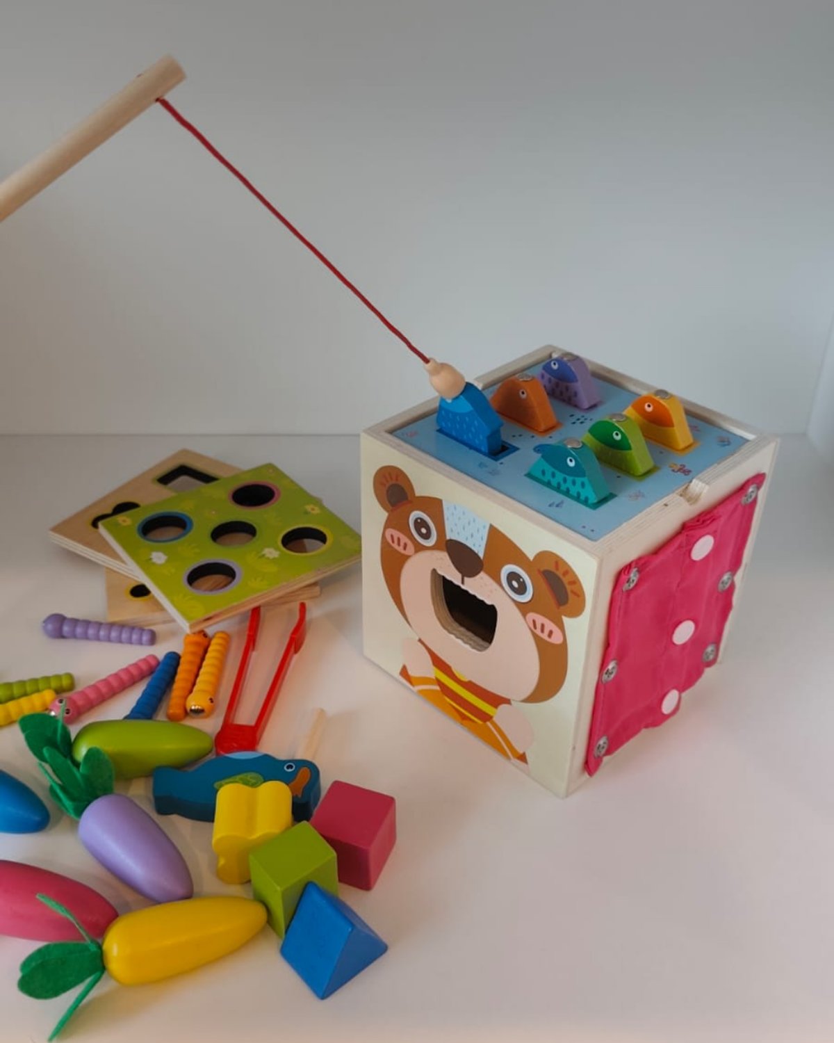Cubo Multi Juegos Montessori - 2