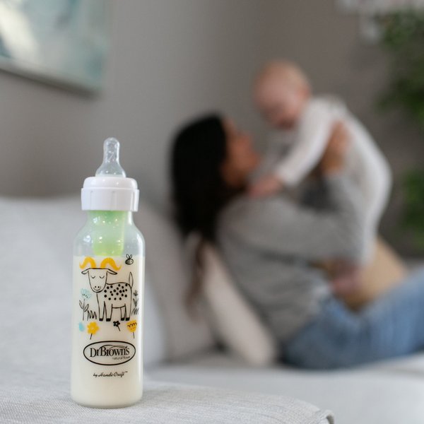 Dr Brown´s - Biberón Opt Estandar con Diseño Cabrita 250ml N1