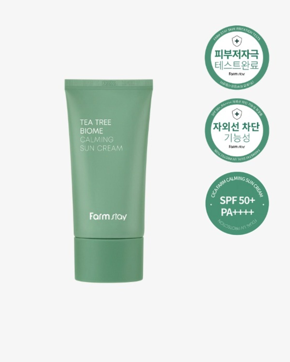 Farmstay - Protector Solar Tea Tree Biome Calming Sun Cream - 2