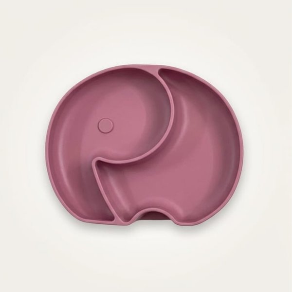 Plato de Silicona Elefante Varios Colores
