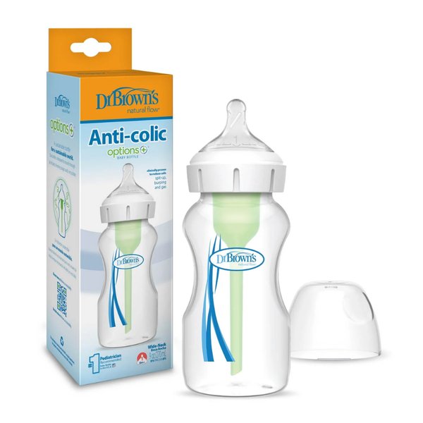 Dr Brown´s - Biberón Opt Boca Ancha 270ml N1 0m+