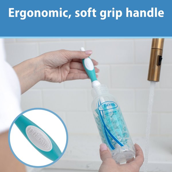 Dr Brown´s - Cepillo para Biberón Celeste Deluxe