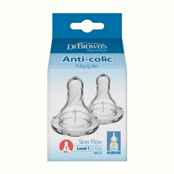 Dr Brown´s - Tetina Narrow N1 0m+