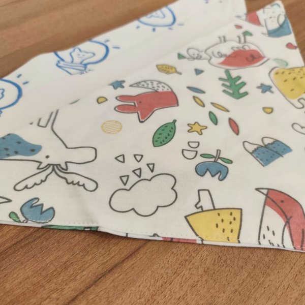 Set de Babero Bandana x2