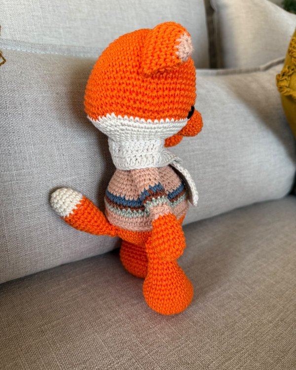 Hi - Amigurumi Grande Zorrito Teo