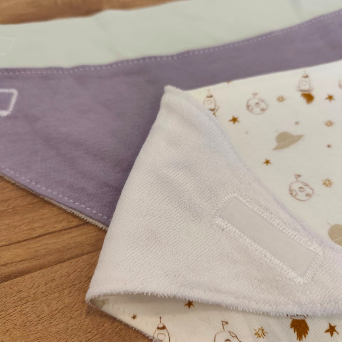 Set de Babero Bandana x3  - 3