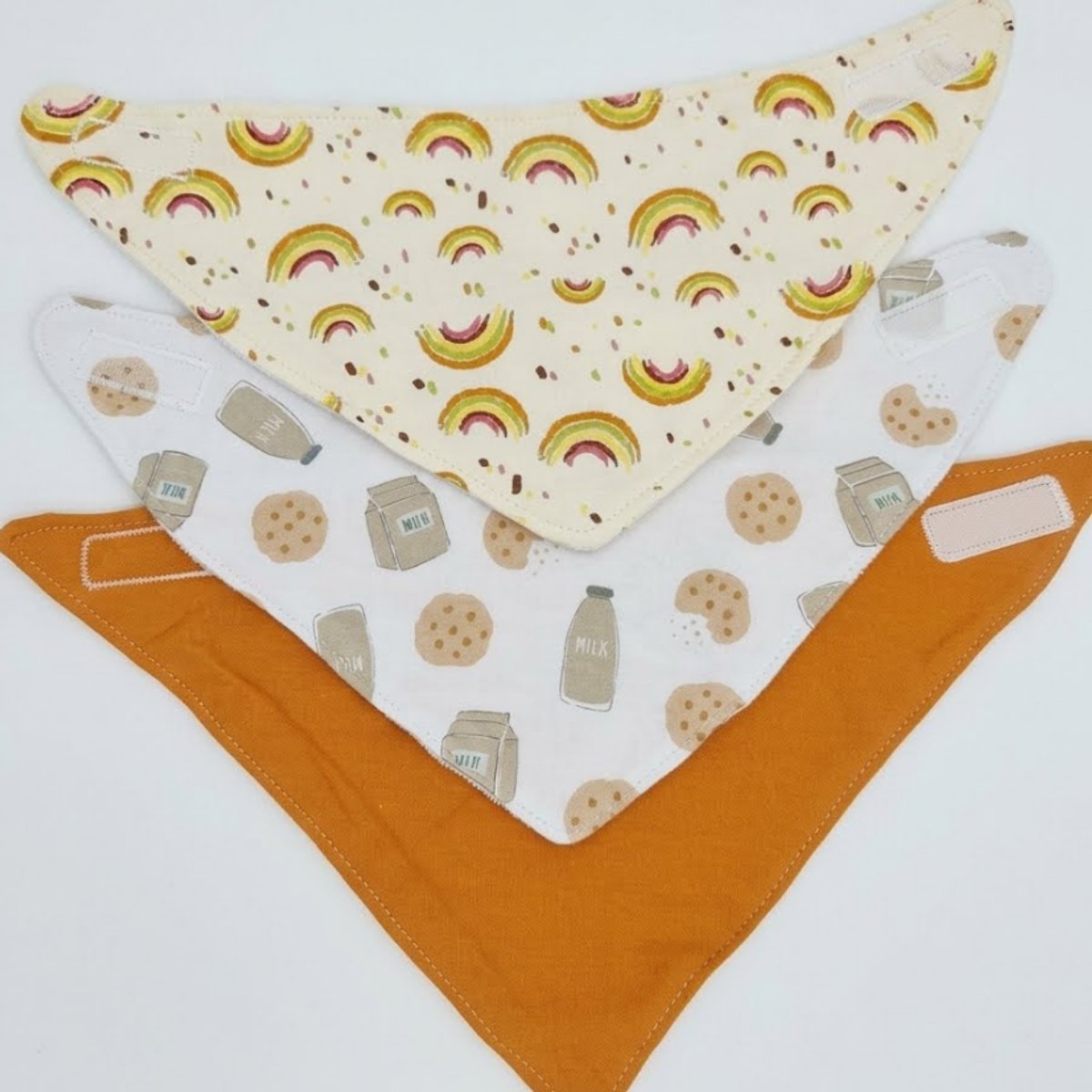 Set de Babero Bandana x3  - 2