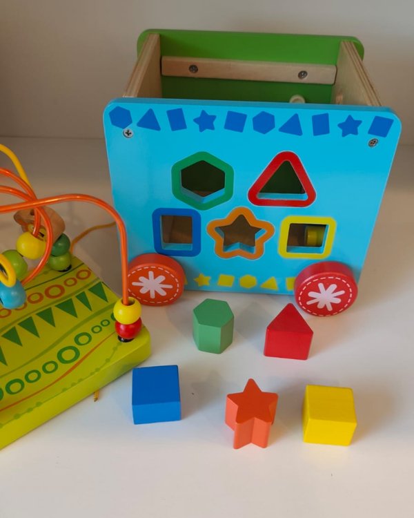 Cubo Didáctico con Ruedas