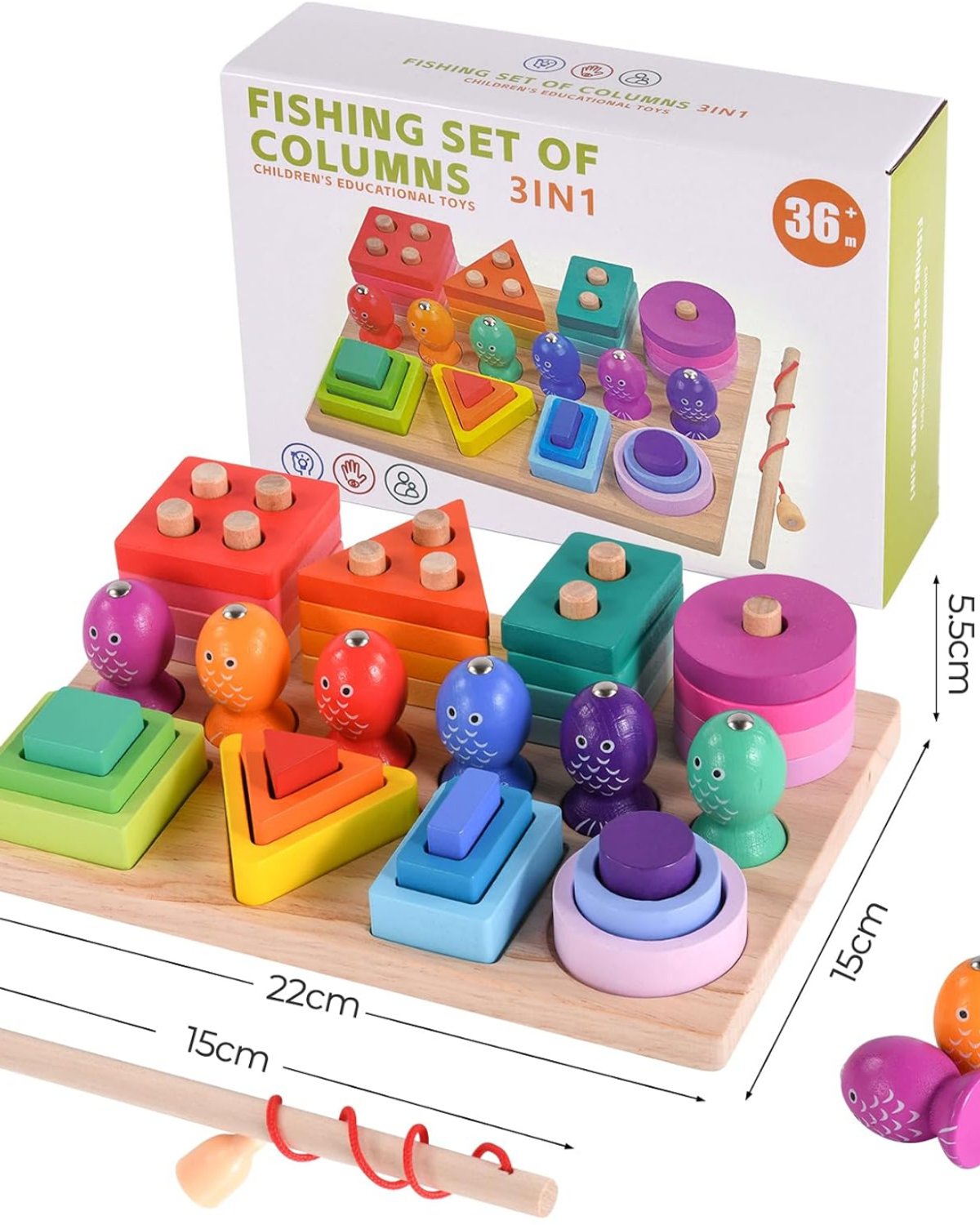 Set de Columnas 3 en 1 - 2