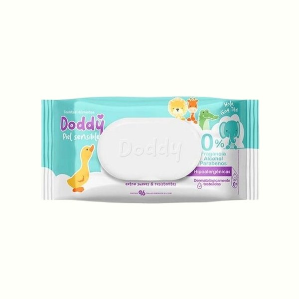 Toallitas Humedas Doddy Piel Sensible 96und