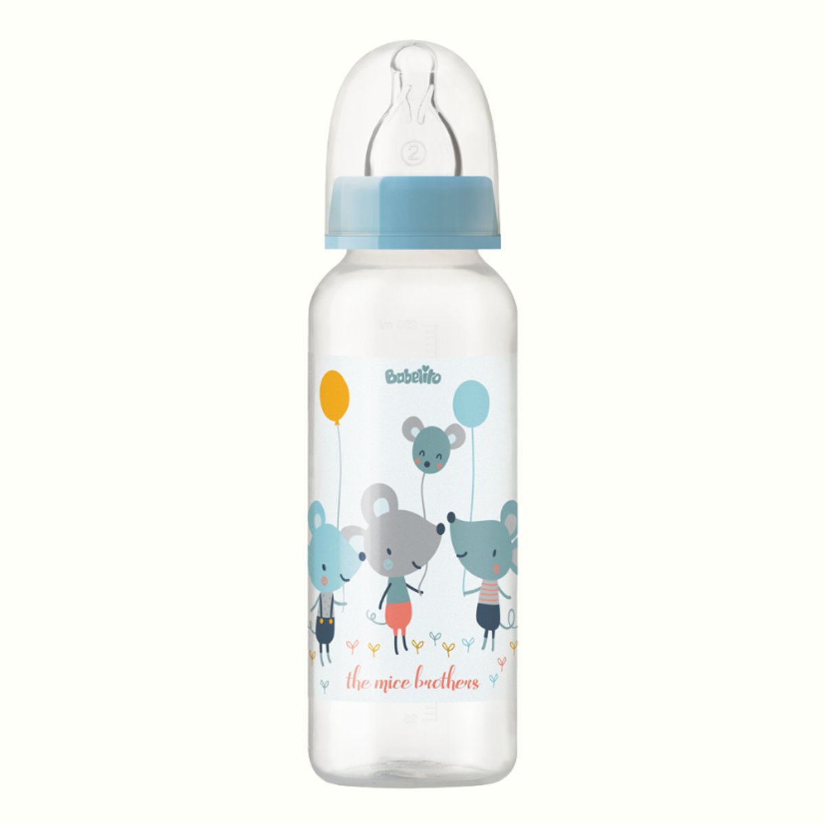 Babelito - Biberón Boca Estándar 250ml - 5