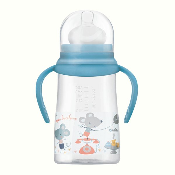 Babelito - Biberon Boca Ancha con Asas 250ml