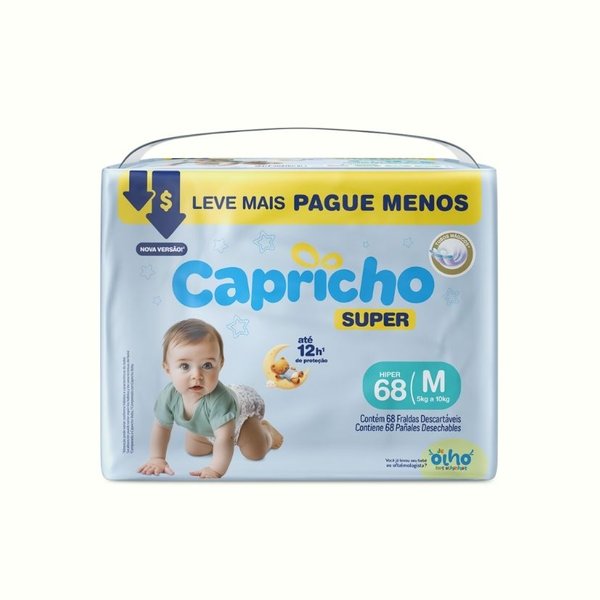 Pañal Capricho Super 68und M