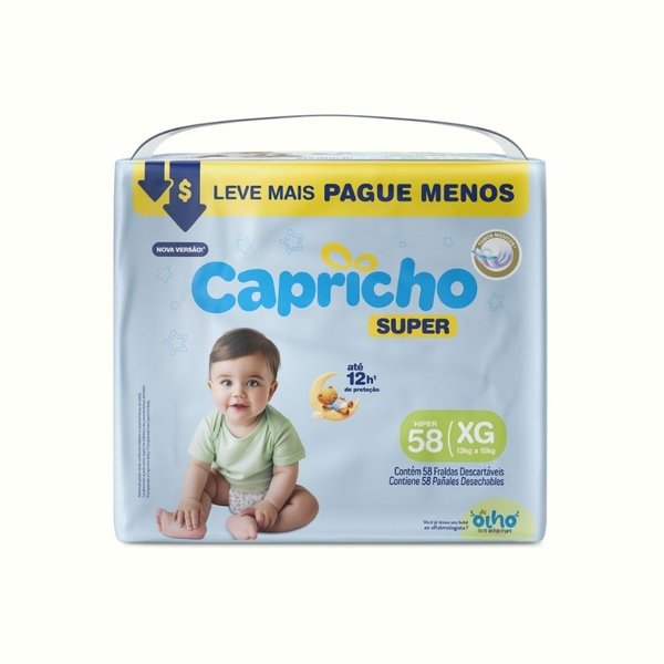 Pañal Capricho Super 58und XG
