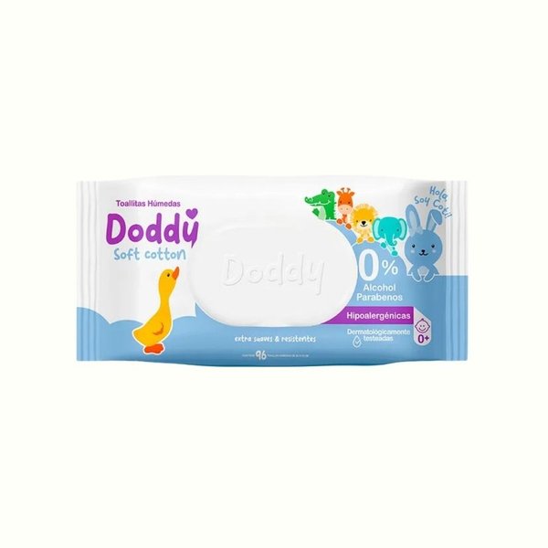 Toallitas Humedas Doddy Soft Cotton 96und